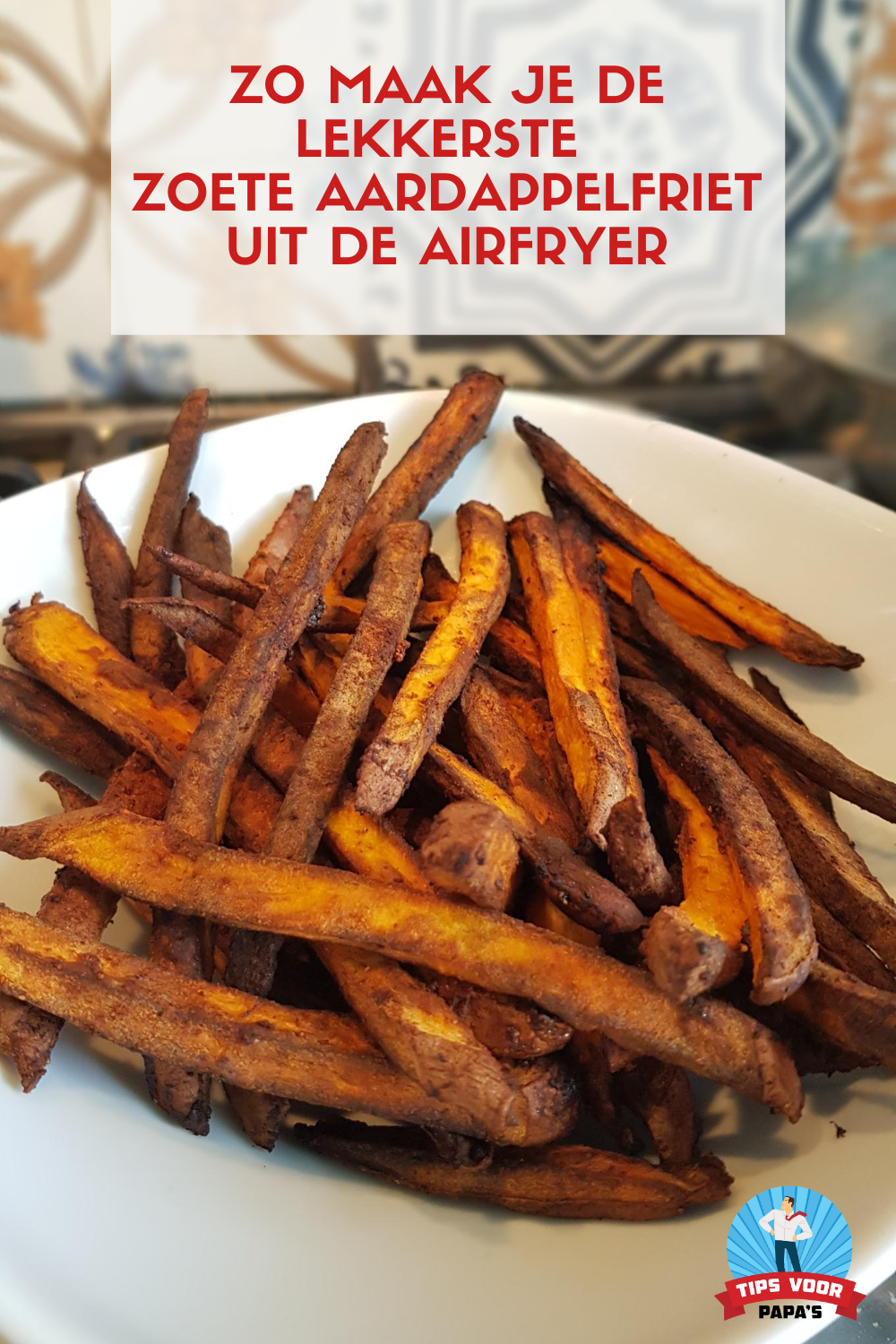 Zoete Aardappelfriet Uit De Airfryer - Super Simpel, Maar Super Lekker!